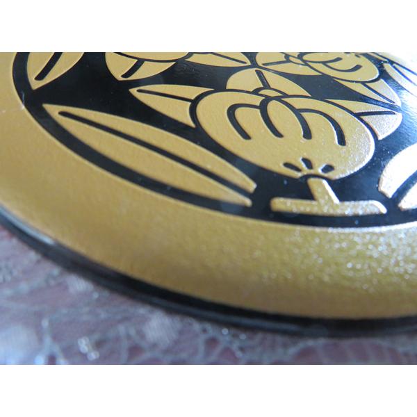 家紋 陶器の家紋 金色家紋 墓石に 門柱・玄関に 屋外で色落ちしない