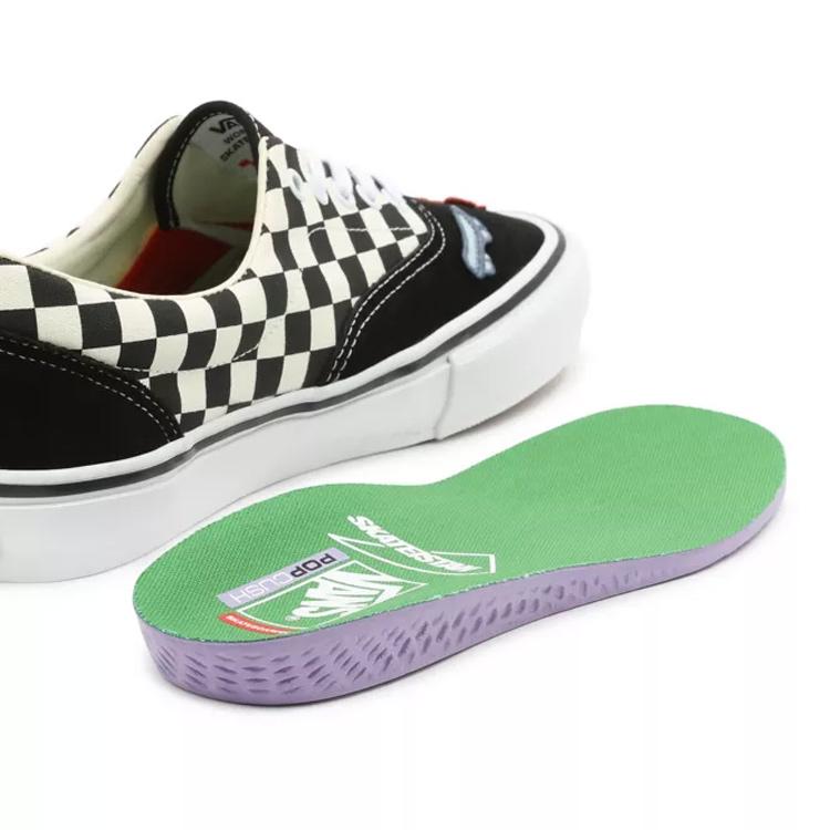 バンズ スケート エラ (Skateistan) 29cm(US11) チェッカーボード #VN0A5FC989C VANS Skate Era｜memon-leather｜06