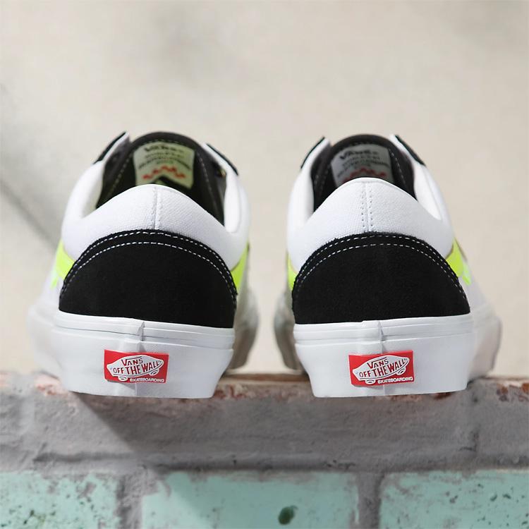 【日本未発売】バンズ スケート オールドスクール 27cm(US9) ホワイト×イエロー #VN0A5FCB6M5 VANS Skate Old Skool VANS（ヴァンズ） （日本未発売）バンズ スケート オールドスクール