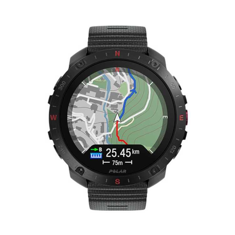 ポラール グリット X2 プロ 国内正規品 ナイトブラック バンド：S-L #900110283 POLAR Grit X2 Proの画像