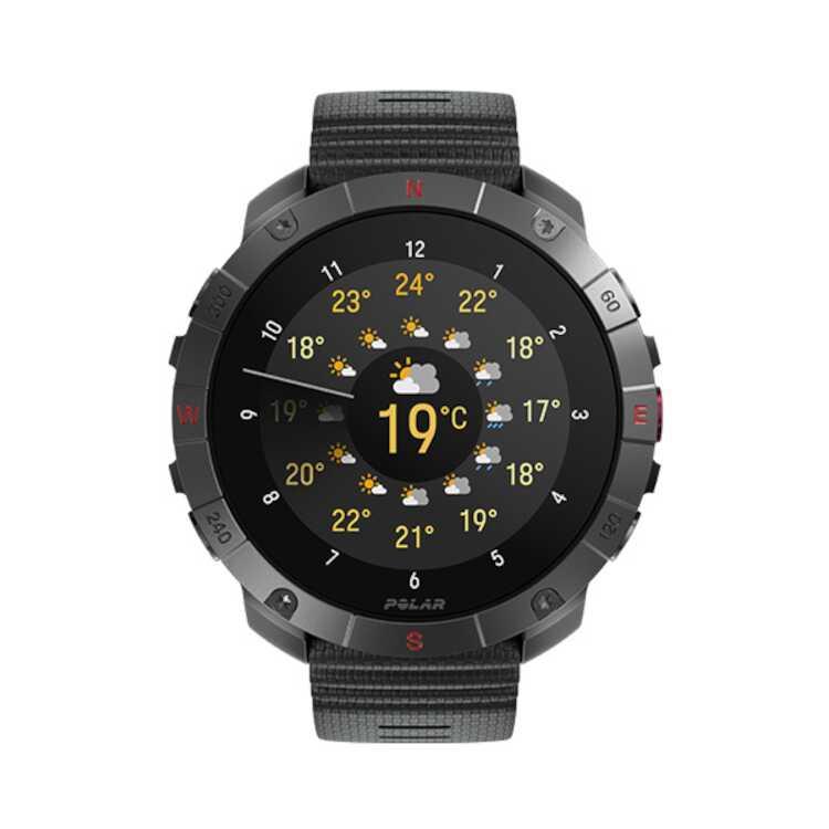 ポラール グリット X2 プロ チタン 国内正規品 バンド：M/L #900110288 POLAR Grit X2 Pro Titanの画像