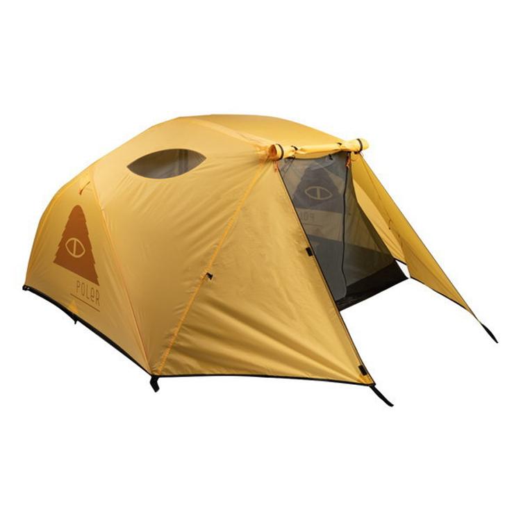 ポーラー TWO MAN TENT GOLD 152 x 216 x 101cm #211EQU5201 POLeR  