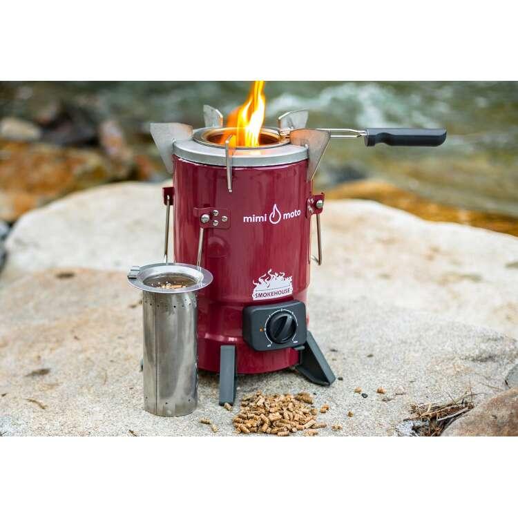 新品未使用 ミミモト クック ストーブ スモークハウスプロダクツ　木質ペレット スモークハウスプロダクツ ミミモト ペレット クック ストーブ