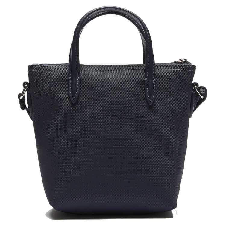 LACOSTE（ラコステ） L.12.12 CONCEPT 2WAYミニトート ネイビー 15×18
