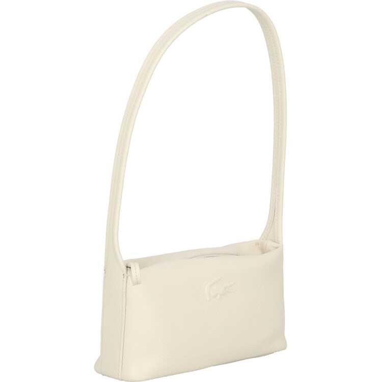 【在庫限り】 ラコステ シティ コート S HOBO バッグ ボーンホワイト 11×21.5×6.3cm #NF4532IE-M97 【在庫限り】 CITY COURT S HOBO BAG LACOSTE 爆買の画像