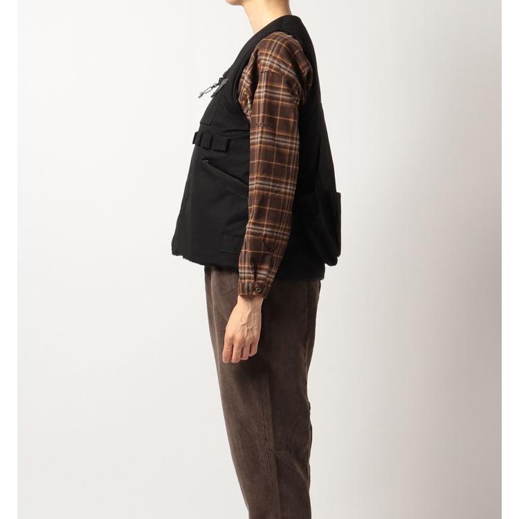 マーモット リバーシブルキャンパーベスト (四角友里コラボ) ブラック×ブラック L #TOWSJL41YY-BKBK Ws Reversible Campers Vest Marmot（マーモット） リバーシブルキャンパーベスト (四角友里コラボ