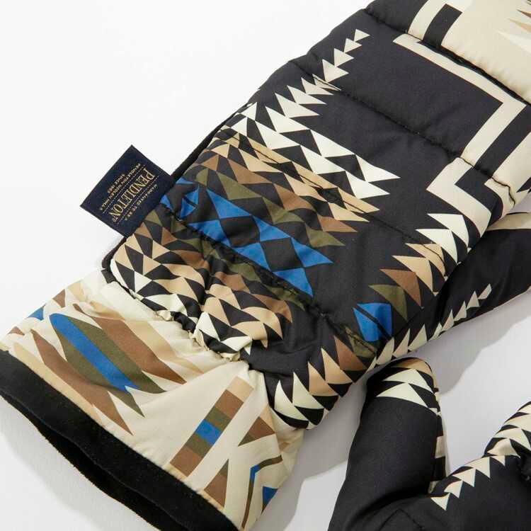 ペンドルトン UCダウンドローミトン ブラック フリー 19801907016 UC Down Draw Mittens