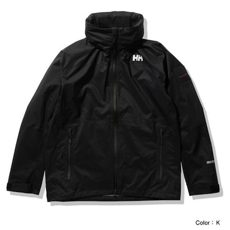 ヘリーハンセン ブリスクライトジャケット(メンズ) L ブラック #HH12201-K Brisk Light Jacket HELLY HANSEN｜memon-leather｜02