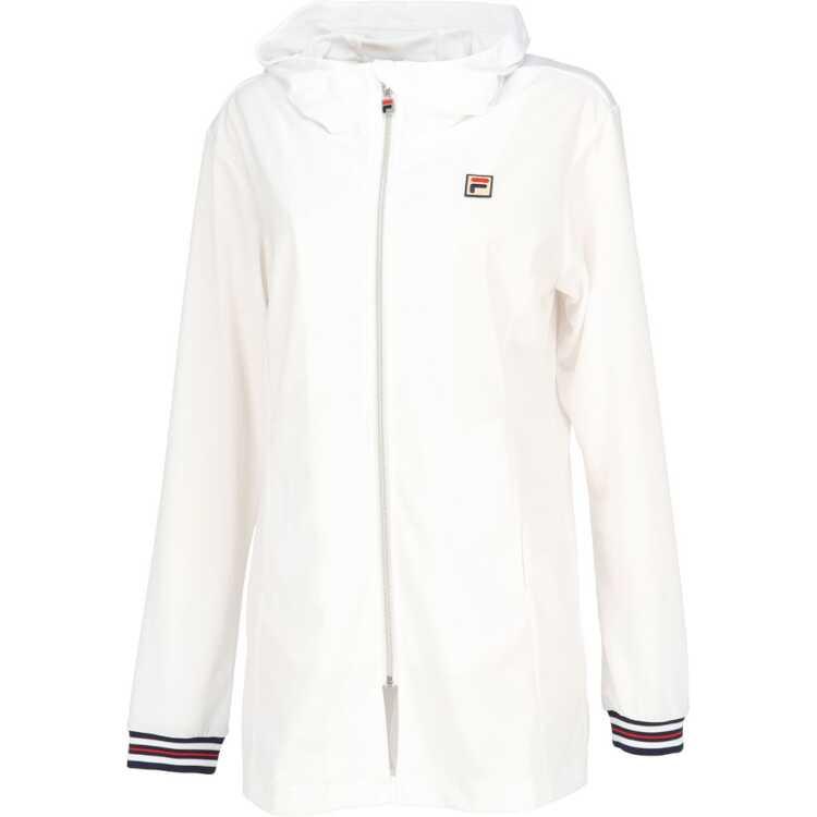 フィラ フルジップパーカー(レディース) M ホワイト #VL2610-01 FILA FILA（フィラ） フルジップパーカー(レディース) M ホワイト #VL2610