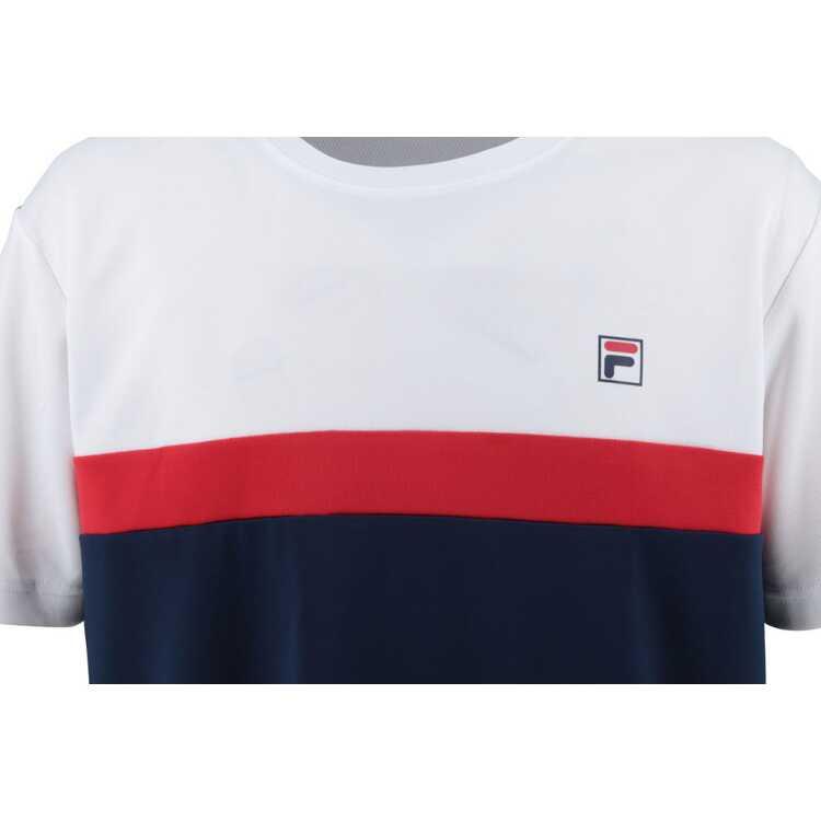 フィラ ゲームシャツ(メンズ) M ホワイト #VM7015-01 FILA｜memon-leather｜05