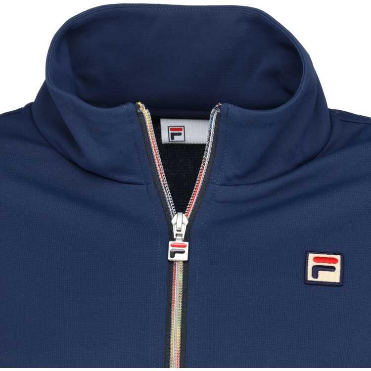 FILA ネイビー フルジップジャケット　レディースMサイズ FILA（フィラ） フルジップジャケット（レディース) M フィラネイビー