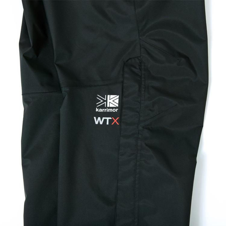 カリマー WTX3Lレインパンツ(メンズ) XL ブラック #101503-9000 WTX 3L rain pants Black KARRIMOR｜memon-leather｜07