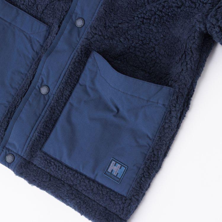 ヘリーハンセン フルームプルーフウール ファイバーパイル サーモ ワークジャケット(メンズ) M ネイビー #HOE52270-N HELLY HANSEN_1