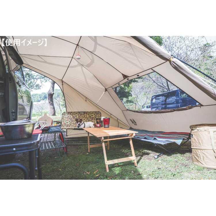 ogawa カーサイドリビングDX-2 サンドベージュ Amazon | ogawa(オガワ) アウトドア キャンプ タープ カーサイド