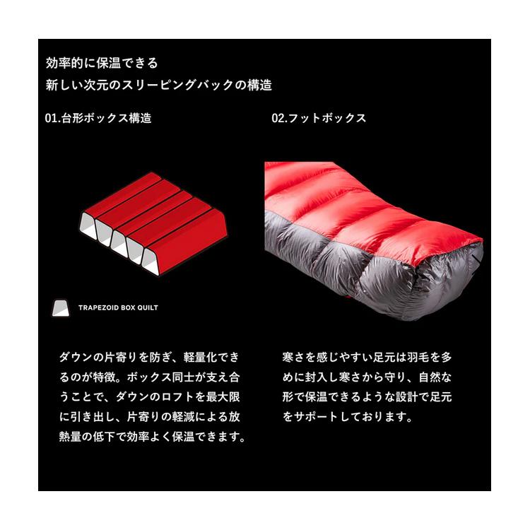 ナンガ オーロラライト600DX グレー レギュラー(身長178cm対応