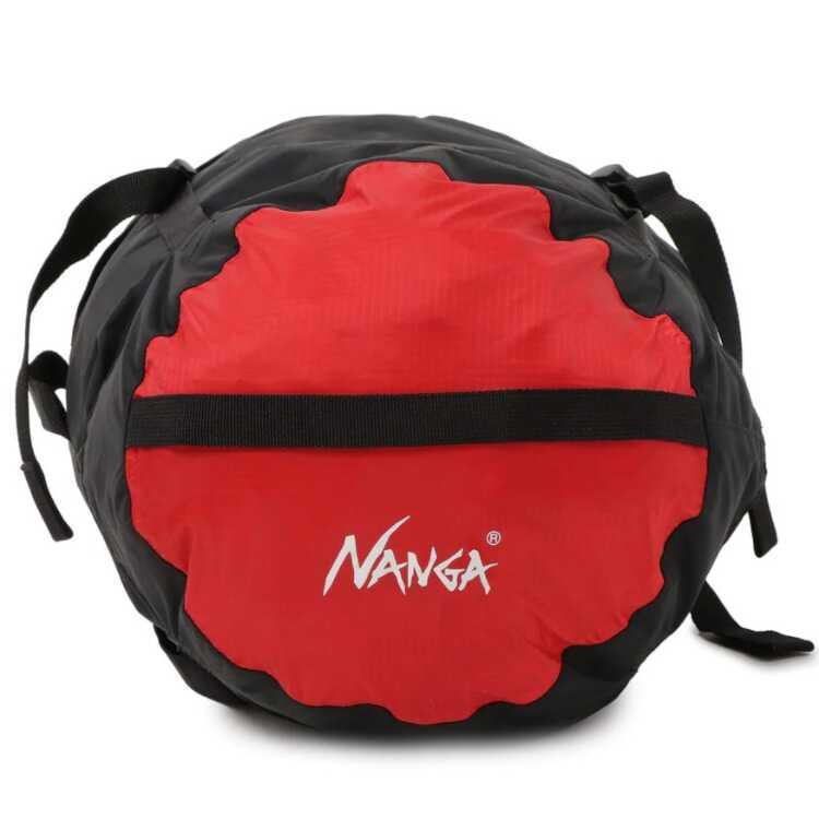 ナンガ コンプレッションバッグXL(冬用マミー型寝袋対応) #N1CBBKN5-BLK COMPRESSION BAG XL NANGA｜memon-leather｜02