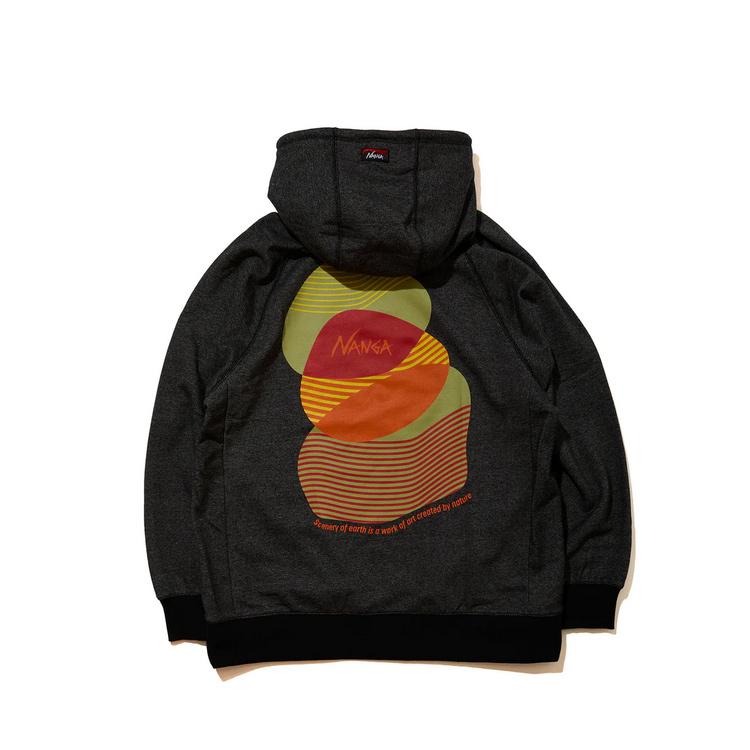 ナンガ エコハイブリッドザバランススウェットフーディー(メンズ) M ブラック #N1TBBKF5 送料無料 NANGA ナンガ エコハイブリッドザバランススウェットフーディー(メンズ) M
