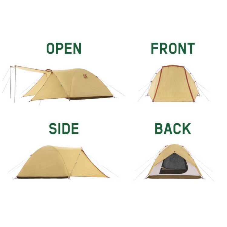 LOGOS（ロゴス） LOGOS Fes ツアードーム M-BC 全長415×幅235×高さ