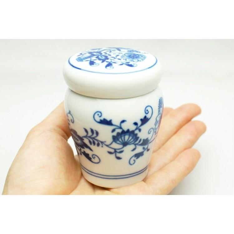 BOHEMIA Blue Onion ボヘミア ブルーオニオン 招き猫 貯金箱