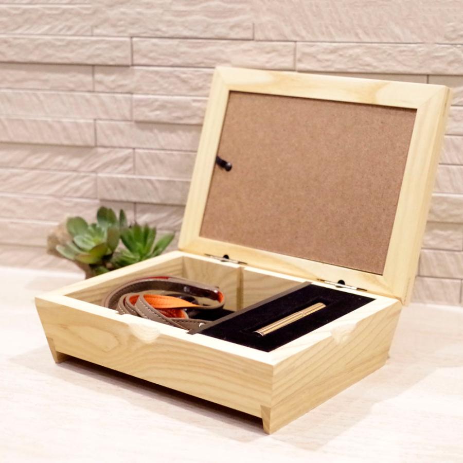 メモリアルボックス　メモリアルフォトスタンド　ウッドシリーズ [ボックスフレーム・ナチュラル] |  | 13