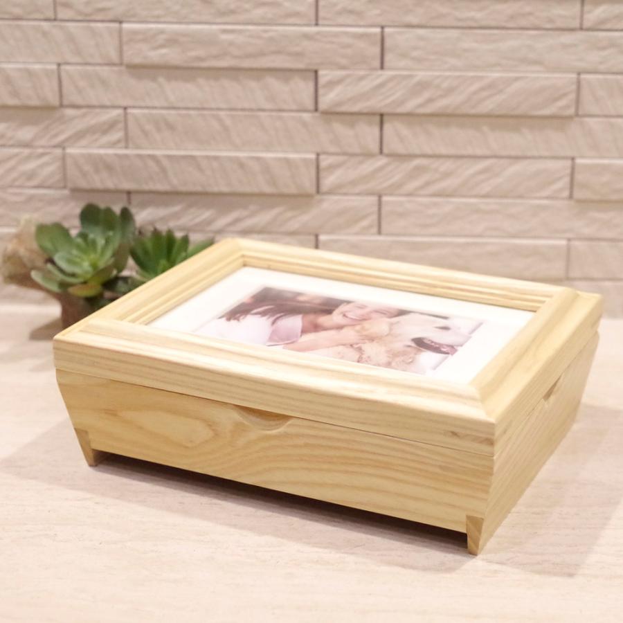 メモリアルボックス　メモリアルフォトスタンド　ウッドシリーズ [ボックスフレーム・ナチュラル] |  | 14