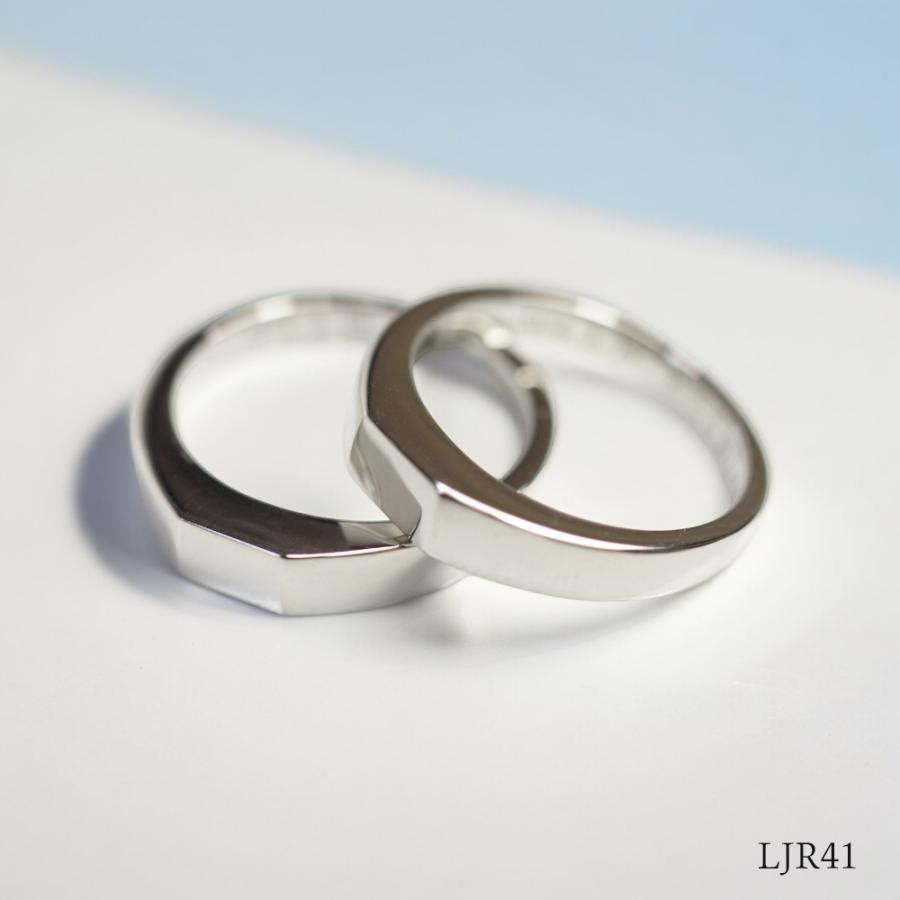 メモリアルリング LJR41 [pt900] 完全防水 樹脂埋封ジュエリー　プラチナ製の画像
