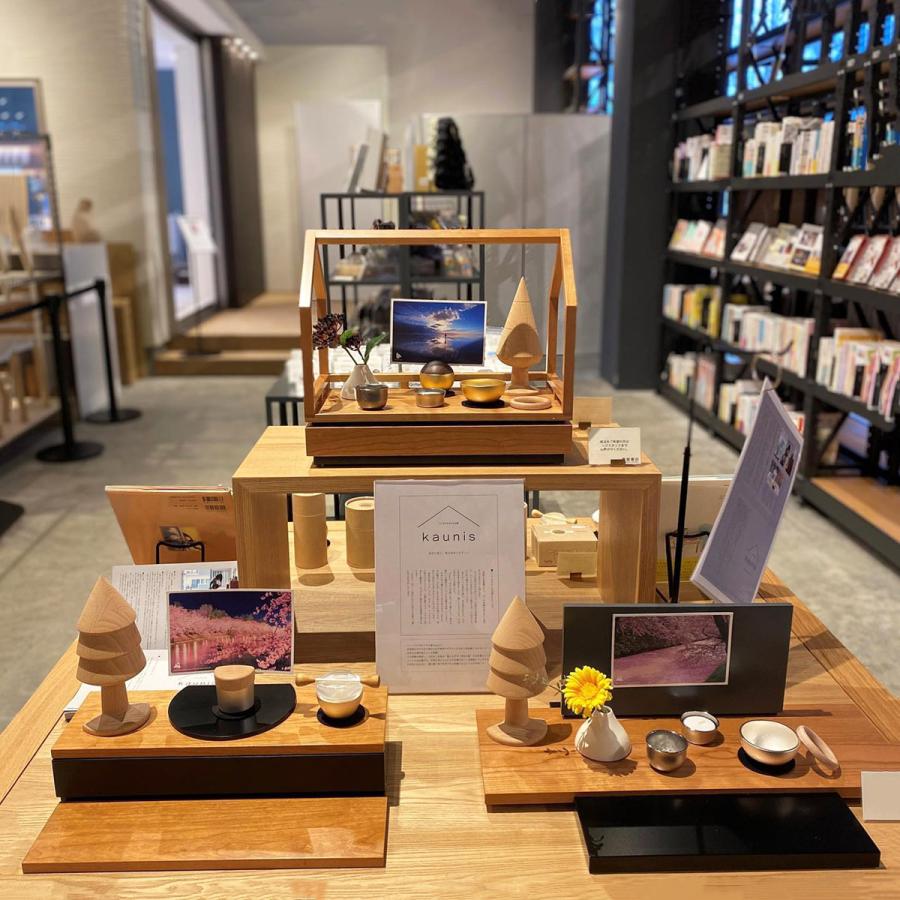 おうち仏壇　kaunis カウニス『舞台 butai』日本製　手元供養用置き台　ソウルステージ　天然木材：チェリー |  | 10