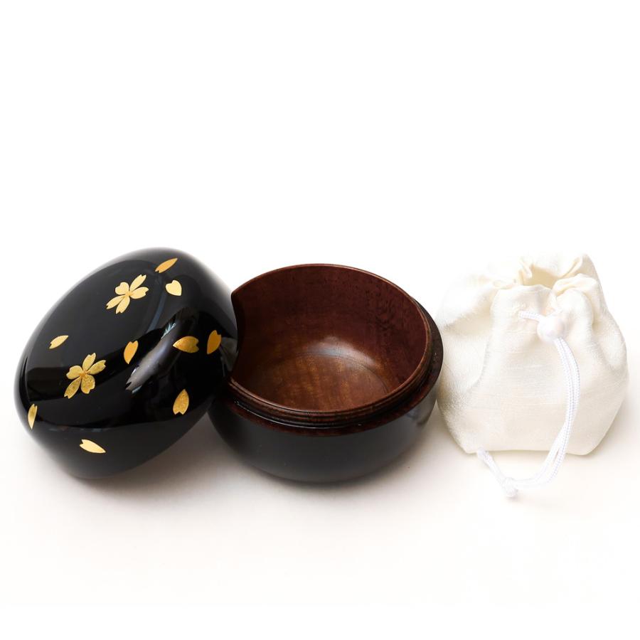 ミニ骨壷・桜木 木製】現代漆・モダン骨壷 Cocoroこころ 金桜黒漆 : kinsai-kuro : メモリアアレカ Yahoo!店 - 通販 -  Yahoo!ショッピング