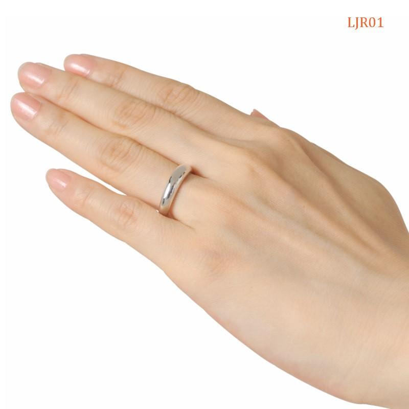 メモリアルリング LJR11 [Pt900] 完全防水樹脂埋封ジュエリー　プラチナ製の画像