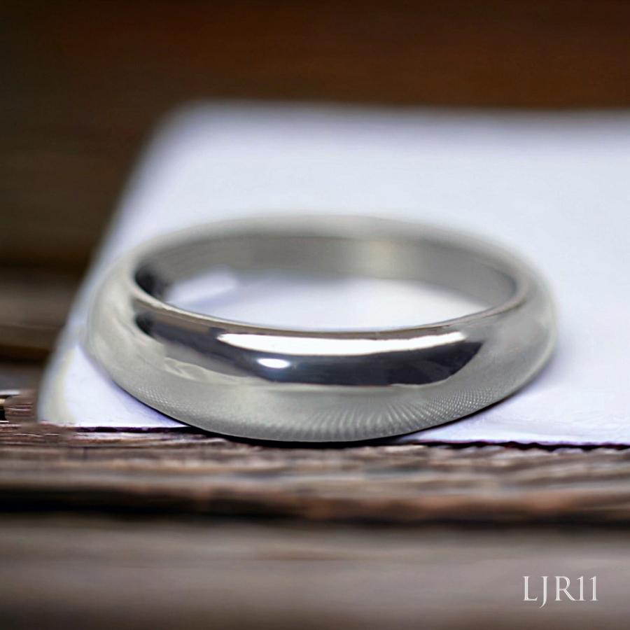 メモリアルリング LJR11 [Pt900] 完全防水樹脂埋封ジュエリー　プラチナ製の画像