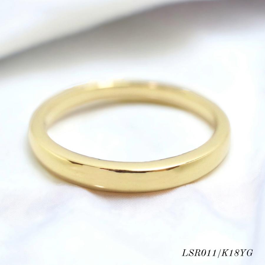 メモリアルリングLSR011【完全防水樹脂埋封ジュエリー】 手元供養 指輪 K18YG　ゴールドの画像