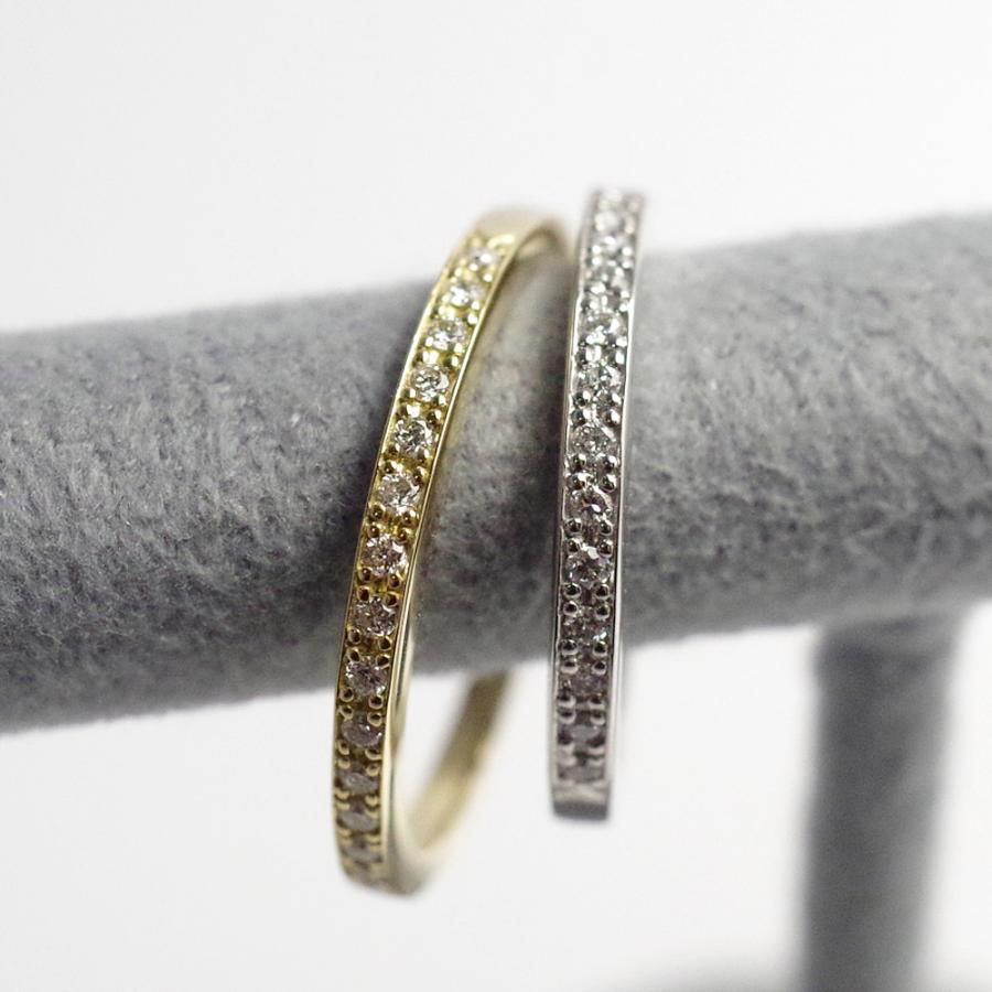 【MR08-K10WG】メモリアルリングMR08 地金：K10WG (10Kホワイトゴールド） ダイヤモンド　〜遺骨リング・完全防水の指輪〜 |  | 13