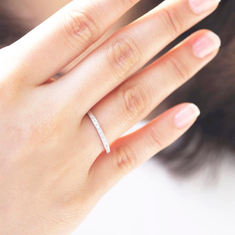 【MR08-K10WG】メモリアルリングMR08 地金：K10WG (10Kホワイトゴールド） ダイヤモンド　〜遺骨リング・完全防水の指輪〜 |  | 02