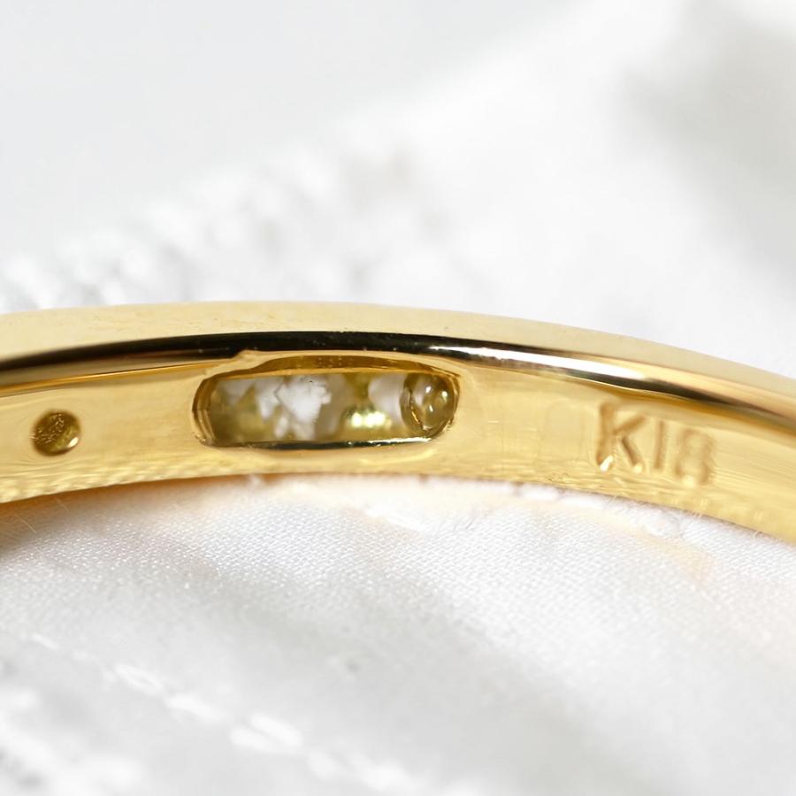 【MR08/イエローゴールド】メモリアルリングMR08 K18YGまたはK10YGからお選びください　宝石：ダイヤモンド 〜遺骨リング 完全防水の指輪〜の画像