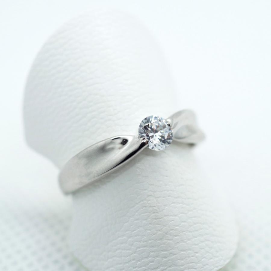 【MR17/K10WG】完全防水遺骨リング・メモリアルリングMR17 地金：10Kホワイトゴールド　0. 3ctダイヤモンド |  | 18