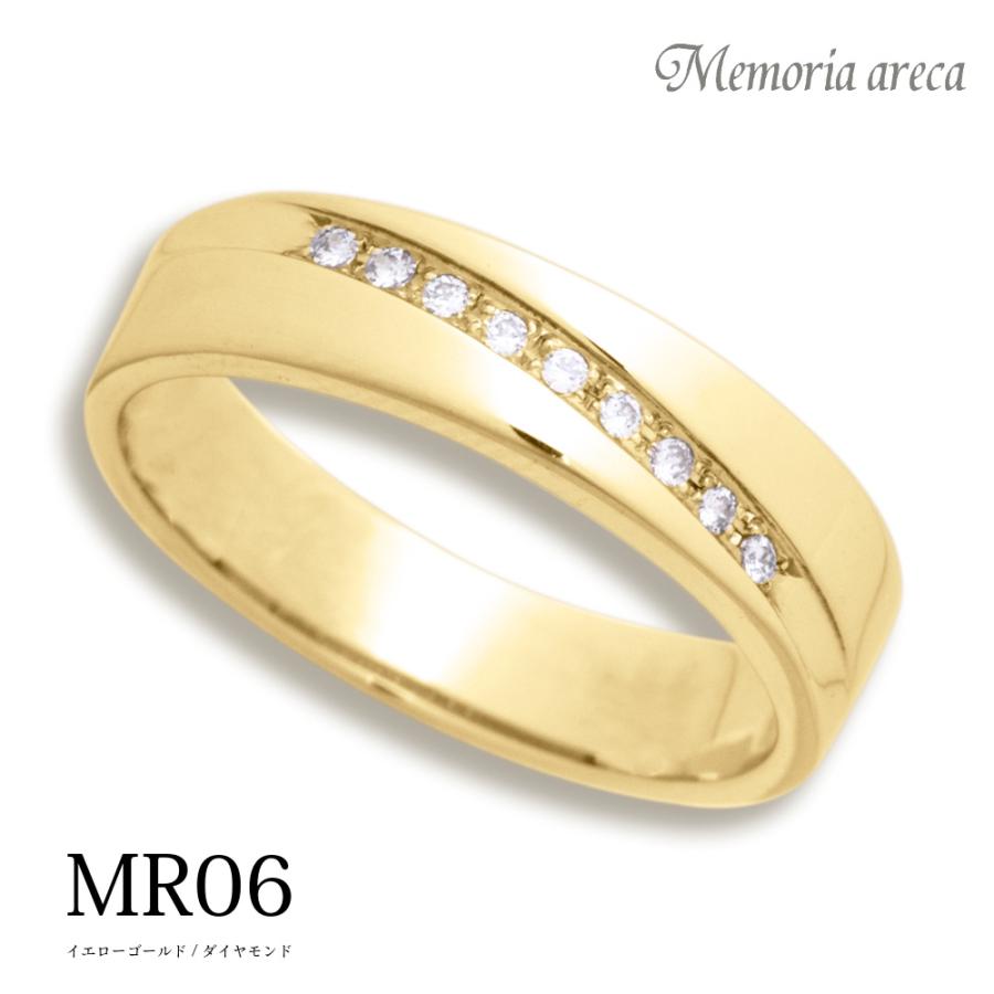 MR06/イエローゴールド】メモリアルリング MR06 地金：K10YG or K18YG 