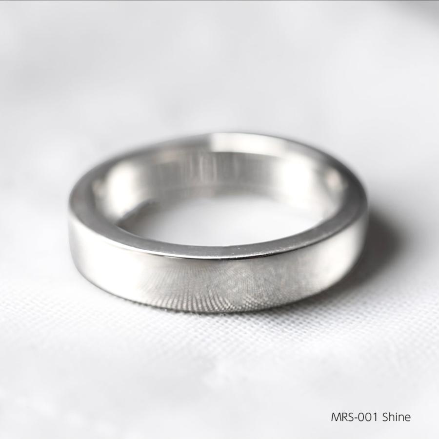『遺骨リング』完全防水のオーダーメモリアルリング MRS-01 SILVER925製　マット o rシャイン 7号~20号まで製作可能の画像