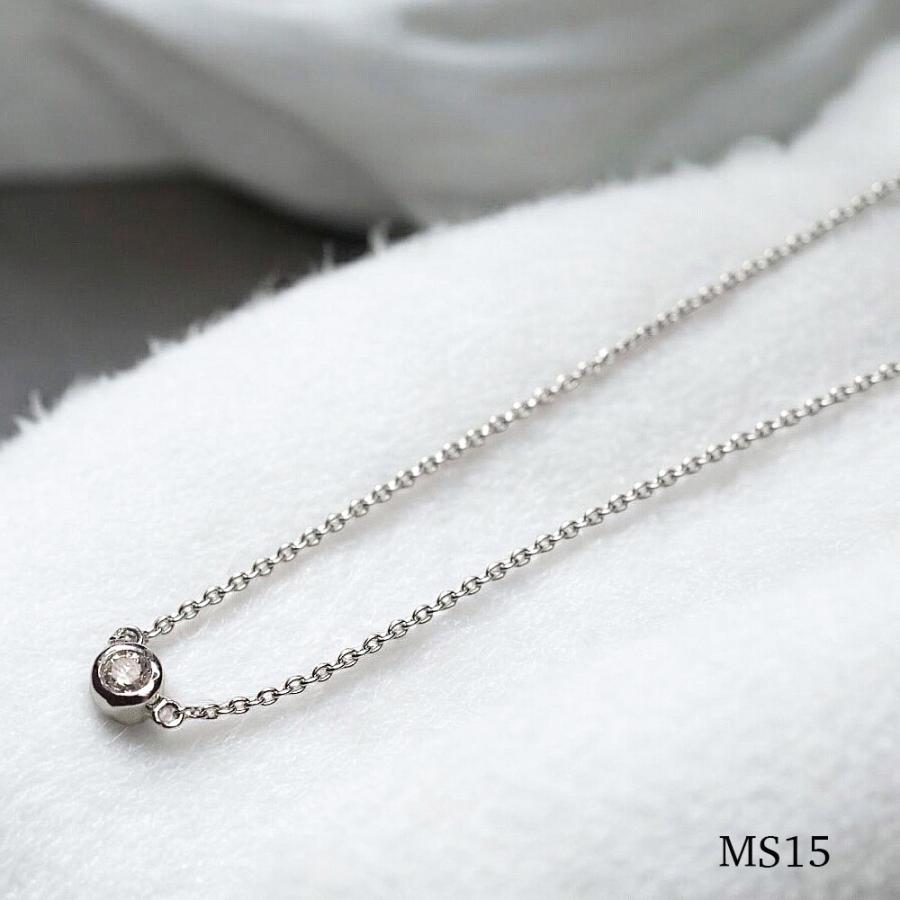 MS15/K10WG】 完全防水の遺骨ペンダント 一粒石ネックレス MS15 素材 