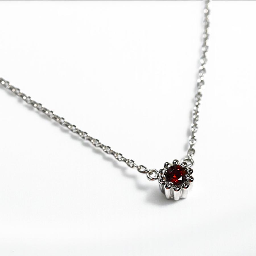 【MS22/Pt900】 完全防水の遺骨ペンダント　一粒石の誕生石　ネックレスMS22 素材：プラチナ×誕生石3mm |  | 10