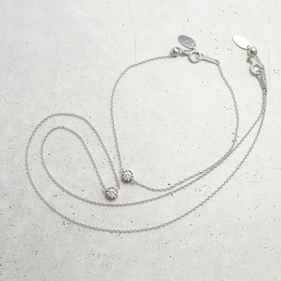 【MS22/Pt900】 完全防水の遺骨ペンダント　一粒石の誕生石　ネックレスMS22 素材：プラチナ×誕生石3mm |  | 06