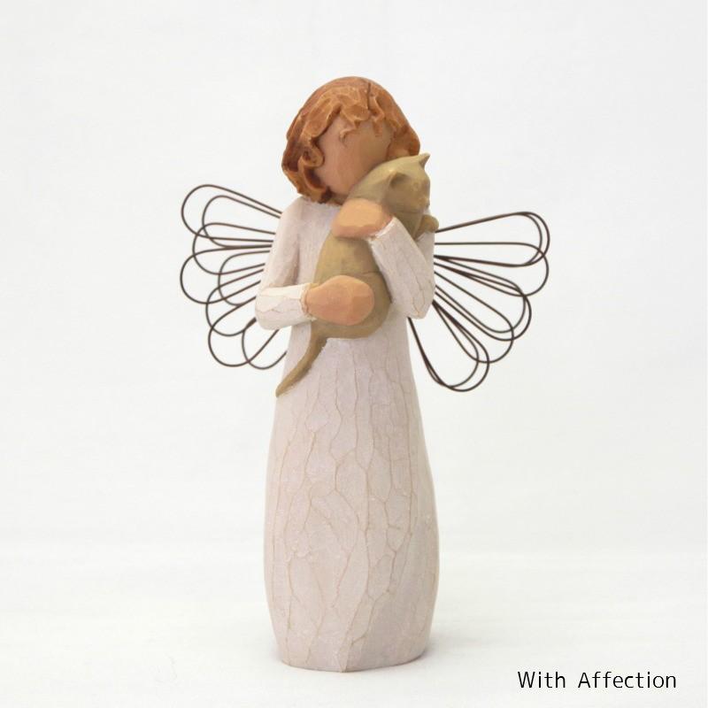 ウィローツリー　メモリアルオブジェ　WithAffection　〜やさしい心のつながり〜　猫　Willow Tree　 |  | 01