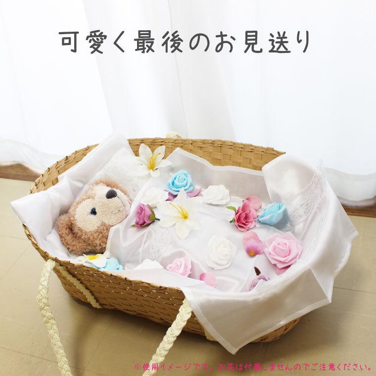 ペット棺 布団セット 棺 紙製 クーファン お布団セット 小 小型犬 猫用｜memorialkobo｜02