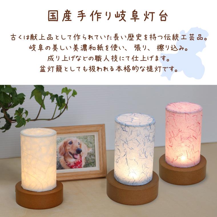 ペット LED 岐阜提灯 国産 フォトフレーム オブジェ 可愛い ミニ提灯