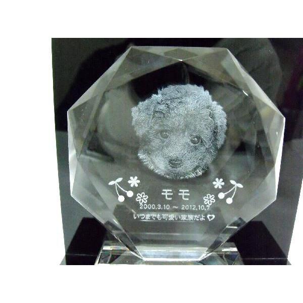 【 ペット位牌 】 位牌 クリスタル位牌 星型 遺影 モダン位牌 ペット仏具 モダン仏具 手元供養 犬 猫【108】_1