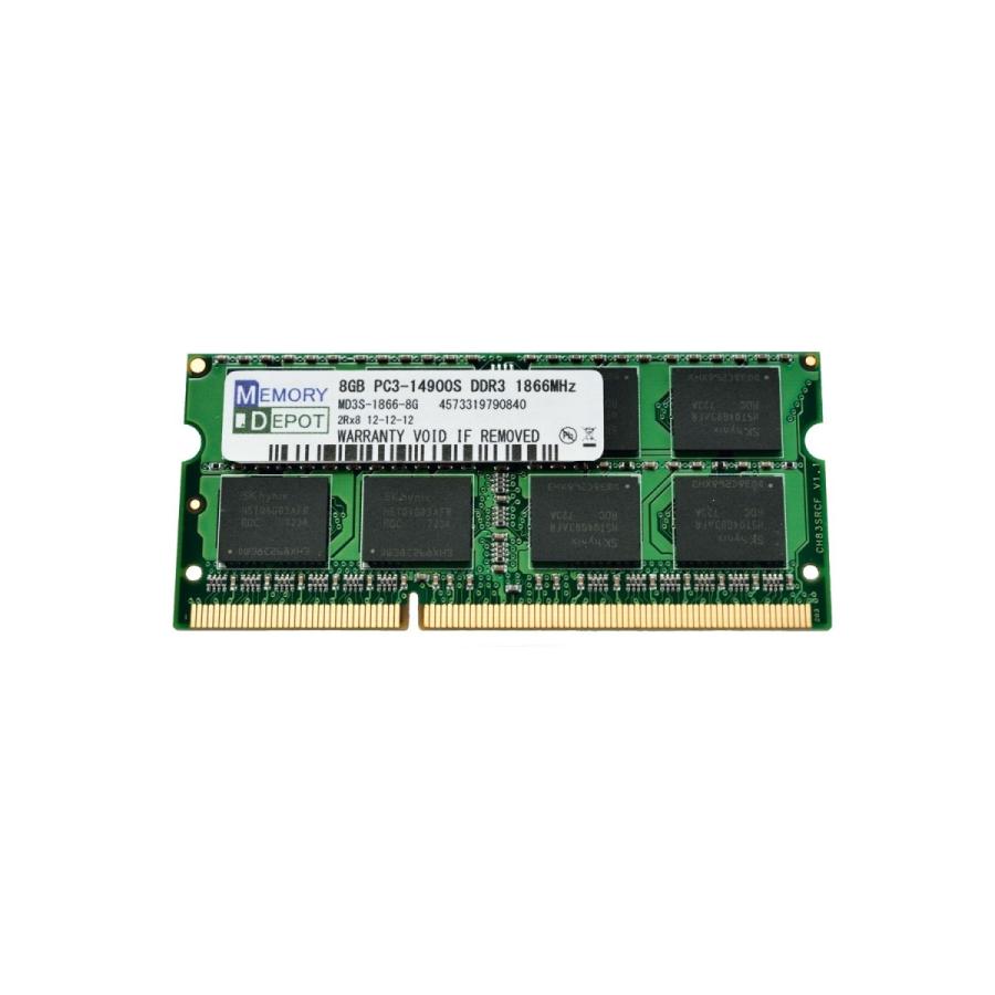 SODIMM 当店限定販売 8GB PC3-14900 DDR3-1866 204pin 新商品 相性保証付 Macメモリー SO-DIMM 番号付メール便発送可 1867Mhz