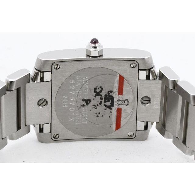 カルティエ　CARTIER　タンクフランセーズ　W51028Q3　ピンクシェル　正規品　良品　レディース　管理A15681 | TANK（Cartier） | 07