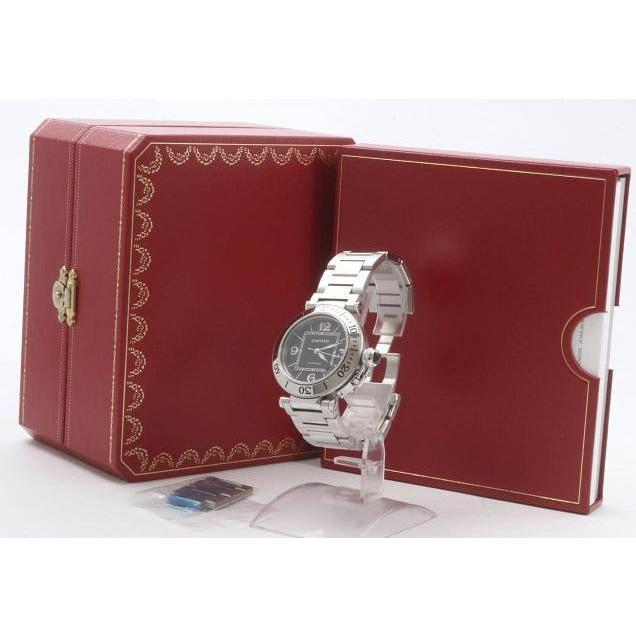 カルティエ　Ｗ３１０７７Ｍ７　パシャ　シータイマー　美品　正規品　箱　説明書　あまりコマあり　メンズ腕時計　A22636 | Cartier | 03