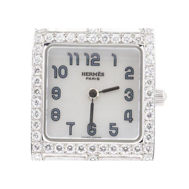 ♪HERMES　エルメスＣＣ１．１９２　ケープコッド　ダイヤベゼル　Ｋ１８ＷＧ無垢　７４．２ｇ　正規品　箱あり　美品 Ａ25180 |  | 02