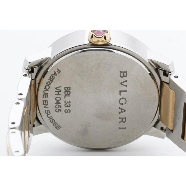 ♪BVLGARI　ブルガリ　ブルガリ　ＢＢＬ３３ＷＳＳＰＧＤ　ピンクゴールド　コンビ　正規品　本体のみ　Ａ38615 | ブルガリ・ブルガリ | 04