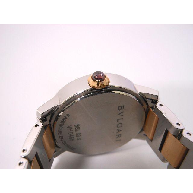 ♪BVLGARI　ブルガリ　ブルガリ　ＢＢＬ３３ＷＳＳＰＧＤ　ピンクゴールド　コンビ　正規品　本体のみ　Ａ38615 | ブルガリ・ブルガリ | 09